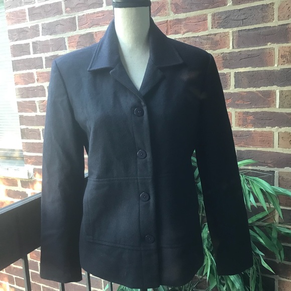 Ann Taylor Navy Blue Jacket Size M - Picture 5 of 6